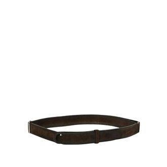Orciani Belts, male, Brown, Size: ONE SIZE Adjustable Suede Belt, Versatile Waist Accessory
