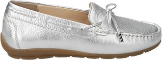 Ara Comfortabele leren damesloafer - Dames - Loafers - Grijs - 41 1/2 EU - Leer - Schoenen