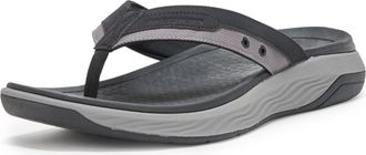Skechers Mens Silva-Falco Sandal, Black, 8 UK