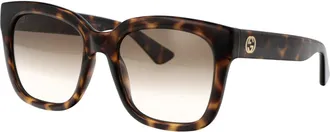 Gucci Womens Sunglasses Gg1338s Havana Brown Havana-Havana Injected Havana/havana