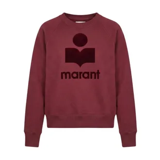 Isabel Marant Dames, Sweatshirts & Hoodies, Rood, Maat: XS Katoen