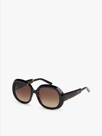 Tommy Hilfiger TH Monogram Round Sunglasses