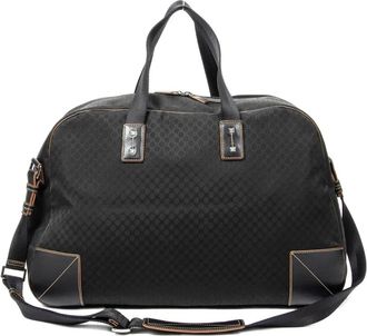 Celine Borsa tote con stampa Macadam - Nero