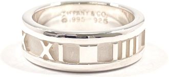 Tiffany & Co. Silver Silver 925 Band Ring (Pre-Owned)
