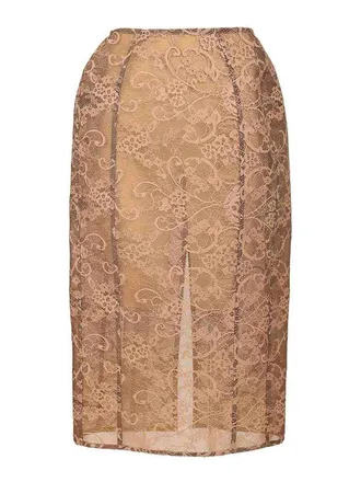 Acne Studios Lace Midi Skirt