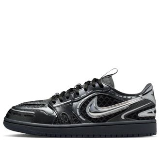 Nike Jordan (WMNS) Air Jordan 1 Low Method of Make V3 Black Metallic Silver HQ2186-001