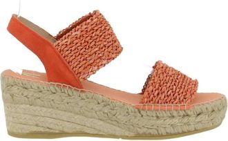 Juncal Aguirre Womens Oman Sandal In Orange