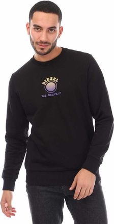 Diesel Heren S-Gir 5-5 Sweatshirt (Zwart)