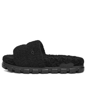 UGG (WMNS) UGG Cozetta Curly Slide Black 1130838-BLK