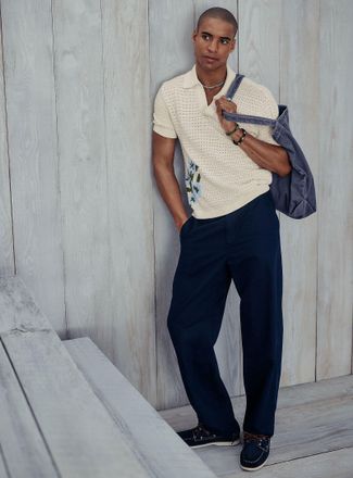 Le 31 Mens Cotton-linen pant New York fit - Straight