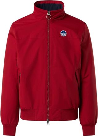North Sails Sailor Jacket - Heren - Vesten met rits - Rood - S - Nylon - Hoodies & sweatvesten