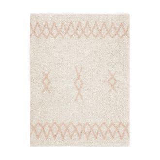 Lorena Canals Alfombra de algod&oacute;n natural 120x160 cm