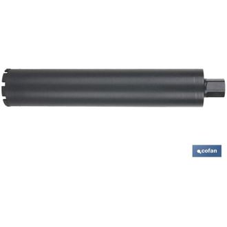 cofan Broca Hormigon 11/4 L-450mm D-52mm, Coronas De Diamante Con Conexi&oacute;n 11/4 Hembra Y Di&aacute;metros Desde 32mm Hasta 300mm. Longitud De 450mm. - Cofan