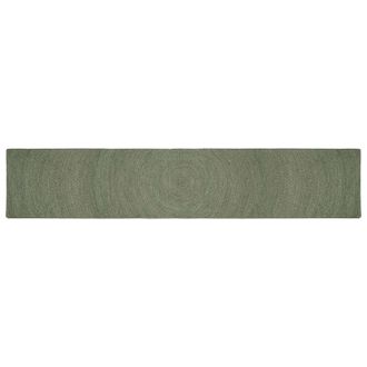 vidaXL Alfombras De &Aacute;rea Verde Oliva 60 X 400 Cm Yute Vidaxl