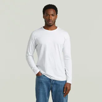 G-Star Chest Logo T-shirt - Wit - Heren