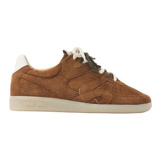 VIA VAI Schoenen, Dames, Bruin, 40 EU, Leer, Nilla Macy Sneakers