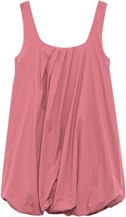 Alpha Studio Balloon Poplin Dress - Dames - Korte kleedjes - Roze - XS - Kleedjes