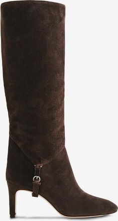 Reformation Hohe Wildleder-Stiefel mit Absatz Gaelle 75