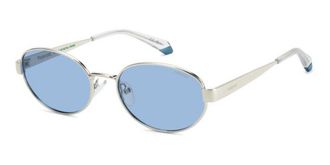 Polaroid PLD 6254/S/X Polarized 010/C3 Womens Sunglasses Silver Size 55
