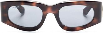 Gucci ICONIC INTERLOCKING GG SUNGLASSES Size: OS, colour: BROW