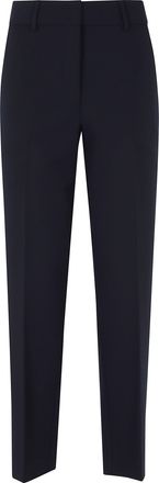 Seventy Blue Straight-Fit Synthetic Pants