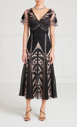 Temperley London Giselle Dress in Black at Nordstrom, Size 12