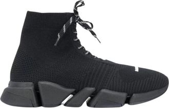 Balenciaga Speed 2.0 Lace-up Sportschoenen - Heren - Sneakers - Zwart - 45 EU - Polyester - Schoenen