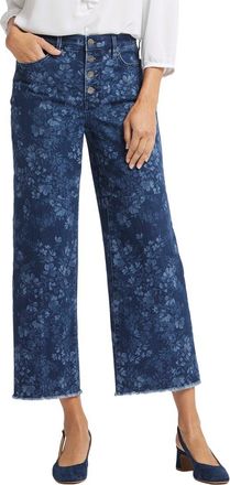 NYDJ Teresa Indigo Oak Park Wide Leg Jean