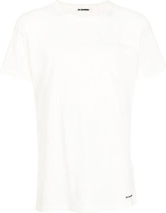 Jil Sander White Crew Neck T-Shirt
