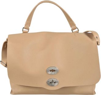 Zanellato Tassen, Dames, Beige, ONE Size, Leer, Beige Handtas