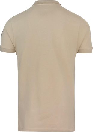 Colmar Mens Polo Shirt Beige Neutral Tones Cotton T-shirts And Polos