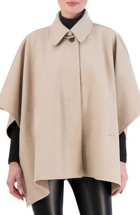 Ookie & Lala Faux Wool Cape in Camel at Nordstrom Rack, Size X-Small