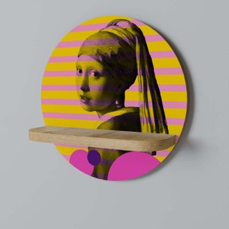 OEM Ella Con Una Perla Estante Redondo