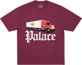 Palace Truck Off T-Shirt Rich Wine P30TS417