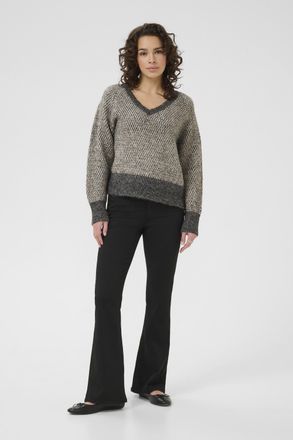 Kaffe Pullover KAmelinda Loose fit grey