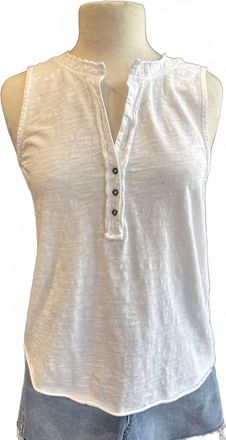Dylan Brooks Tank In White