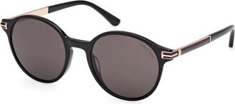 Tom Ford Araki Zonnebril - Heren - Zonnebrillen - Zwart - 52 MM - Accessoires