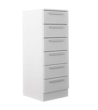 Home Heavenly Sinfonier de 6 cajones 108x40x40 cm color blanco