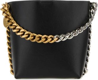 Stella McCartney Black Frayme Bucket bag