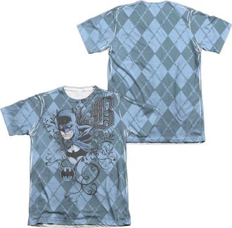 Gildan Batman Batgyle (Front/Back Print) Adult 65/35 Poly/Cotton Short Sleeve Tee / T-Shirt