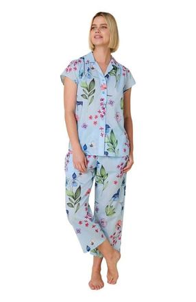 The Cats Pajamas Voile Capri Set in Deerly at Nordstrom, Size X-Large