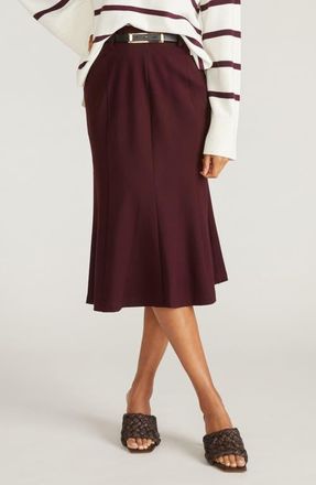 Universal Standard Carla Ponte Skirt in Cherry Red at Nordstrom, Size 3Xl