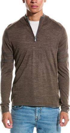 Raffi Wool-Blend 1/4-Zip Sweater