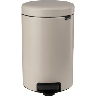 Brabantia Cubo De Basura Beige Con Pedal 12 Litros