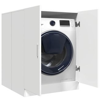 vidaXL Mobile Per Lavatrice Bianco 71x71,5x91,5 Cm - Vidaxl