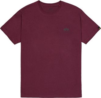 Alpha Industries T-Shirt ALPHA INDUSTRIES Backprint T-Shirt, Herren, Gr. XL, schwarz cherry, Obermaterial: 100% Baumwolle, Shirts T-Shirt