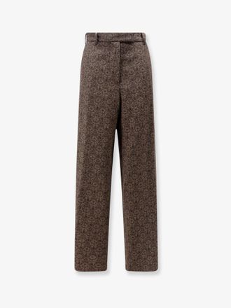Dries Van Noten Pantaloni Penn in viscosa con ricami - DRIES VAN NOTEN - gender_Woman