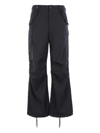Junya Watanabe wool-blend cargo pants - women - Wool/Polyester - S - Black