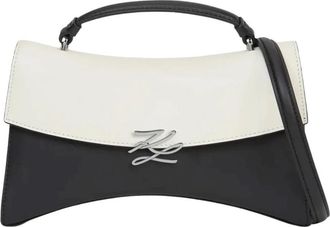 Karl Lagerfeld K/Autograph Twist Top Handle Bag - Dames - Schoudertassen - Veelkleurig - ONE Size - Leer - Tassen