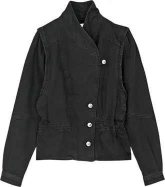Isabel Marant Jassen, Dames, Zwart, S, Katoen, Dolie Jacket